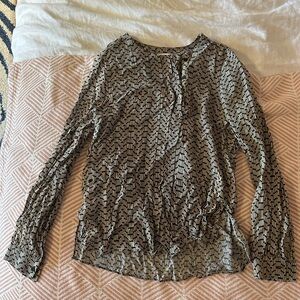 Textured reiss blouse